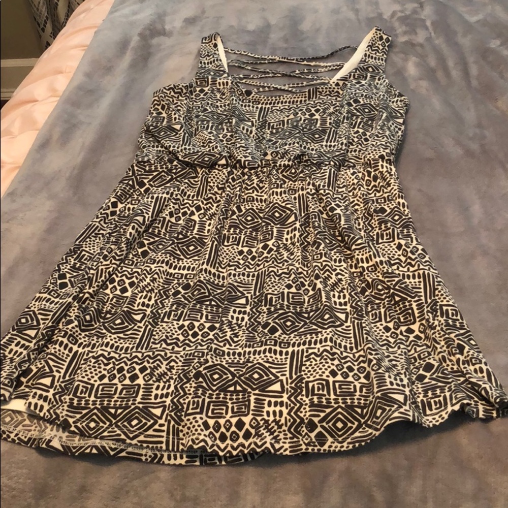 Maurices criss cross back dress
